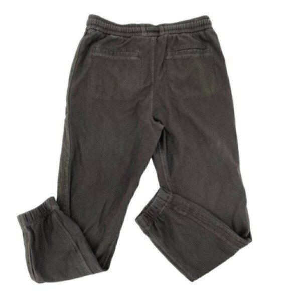 Athleta Lightweight Elastic Waist Jogger Pants Pockets Olive Green size 4 - Picture 4 of 7